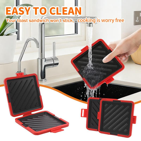 Toastiva™ - Microwave Sandwich Baking Tray